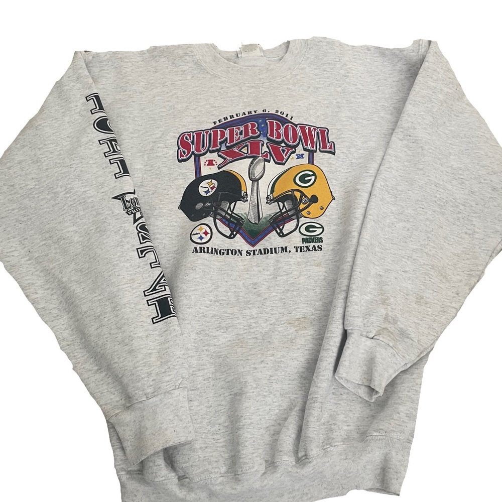 2011 superbowl crewneck